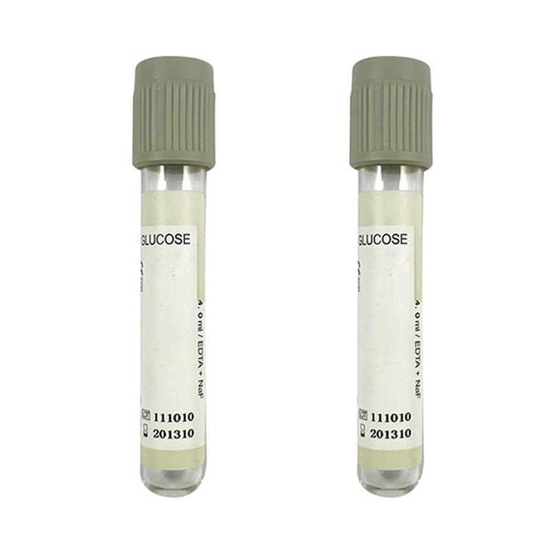 Different Vacuette Evacuated Medical Blood Collection Tubes