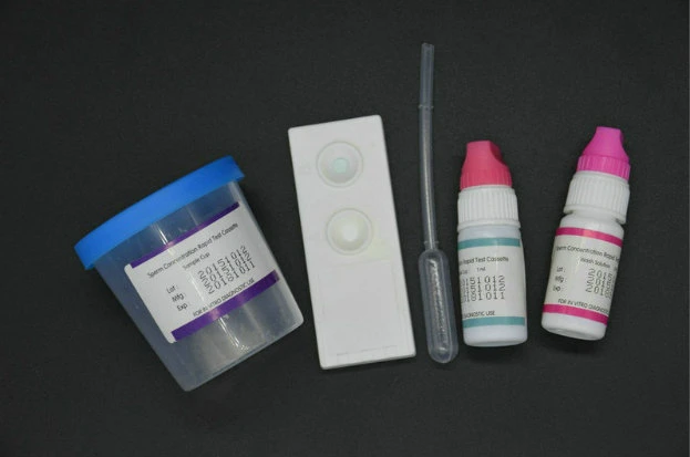 Sperm Concentration Test Card Blood Pressur Monitor Gold Detector Sperm Count Test