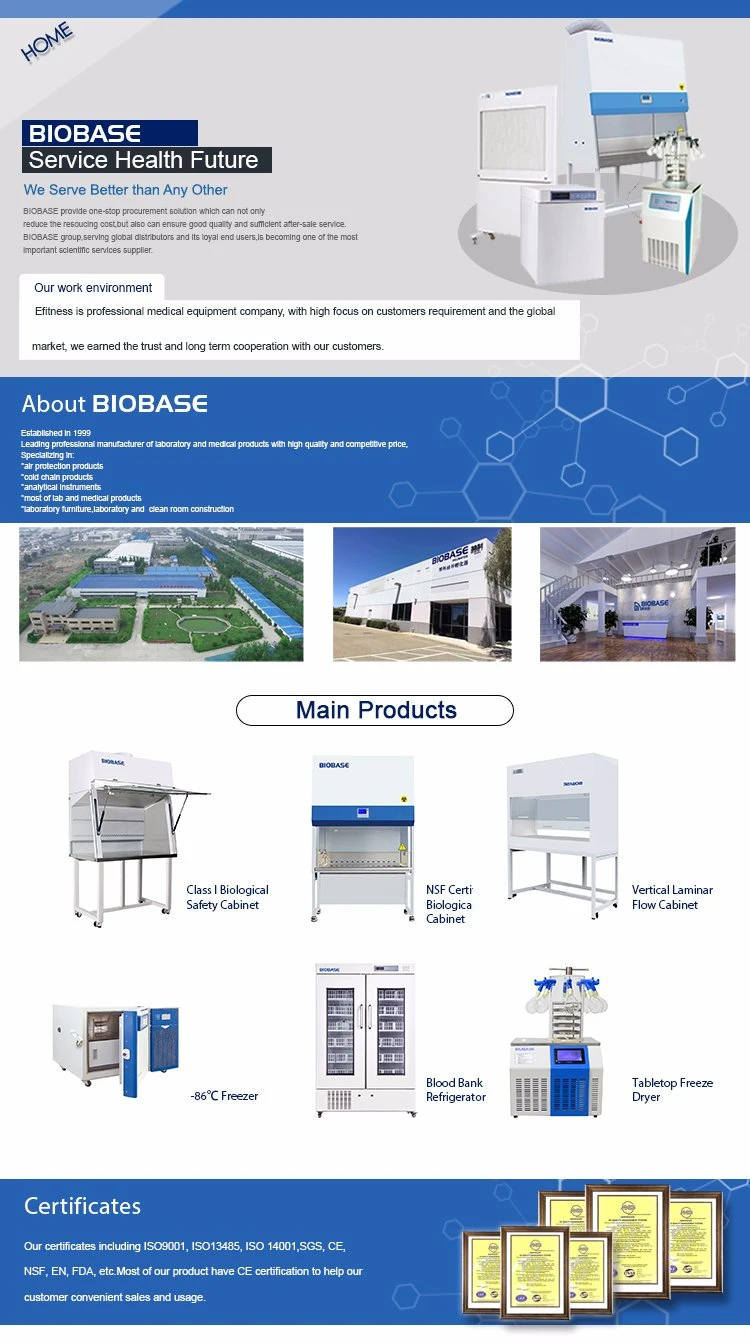 Biobase Single Door Bxc-V400b Blood Bag Storage Blood Bank Refrigerator (Betsy)