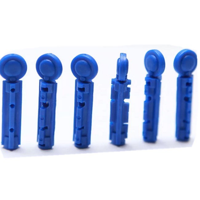 Disposable Medical Surgical Plastic/Steel Blood Collection Sterile Twist Pull Top Blood Lancet for Glucose