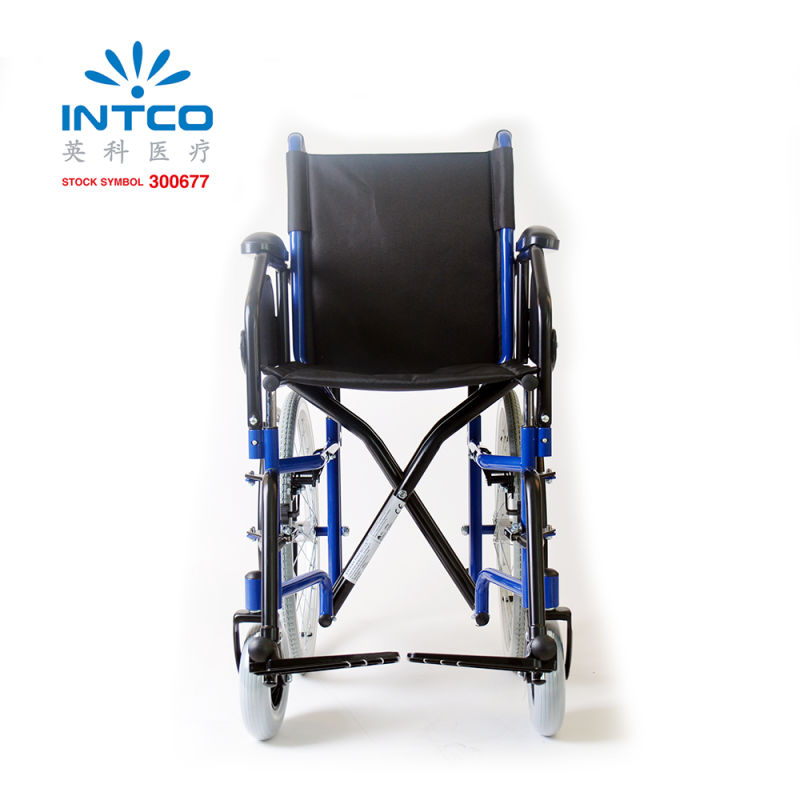 Europe Slim Lightweight Manual Wheelchair for Narrow Place