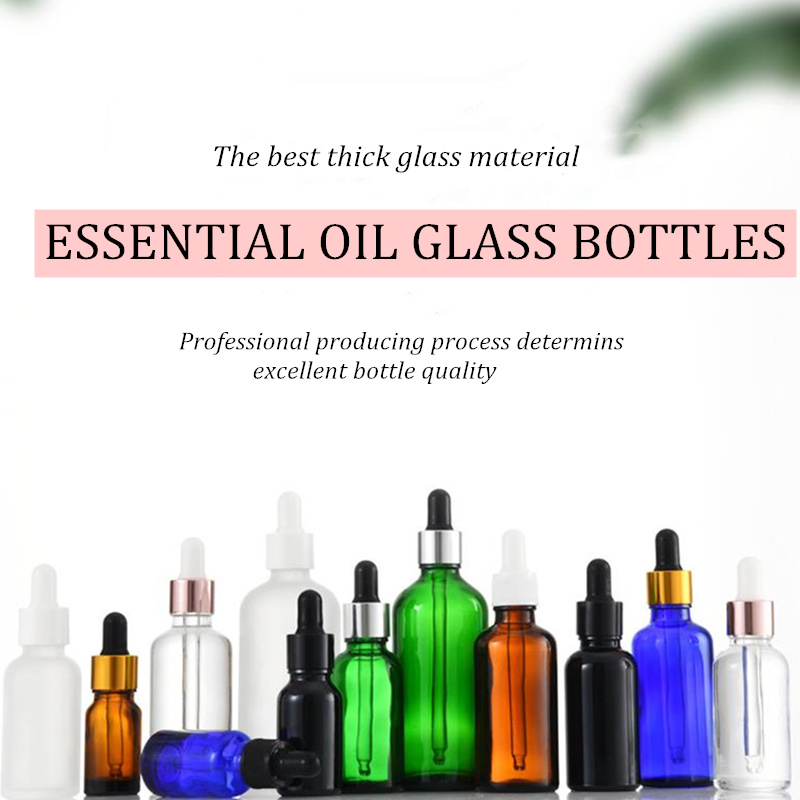 Manufacturer Perfume Bottles Clear Glass Dropper Bottle 10 Ml 20 Ml 30 Ml for Essential Oil