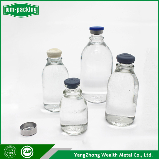 Internal Siliconization Glass Medical Vials, Flip Top Glass Vials for Injection