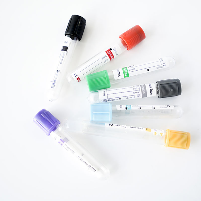 Medical Vacuum Plastic / Glass Blood Collection Tubes