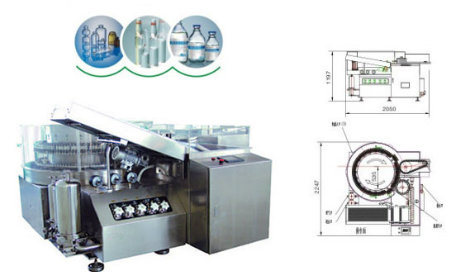 Ultrasonic Washing Machinery for Antibiotic Vial