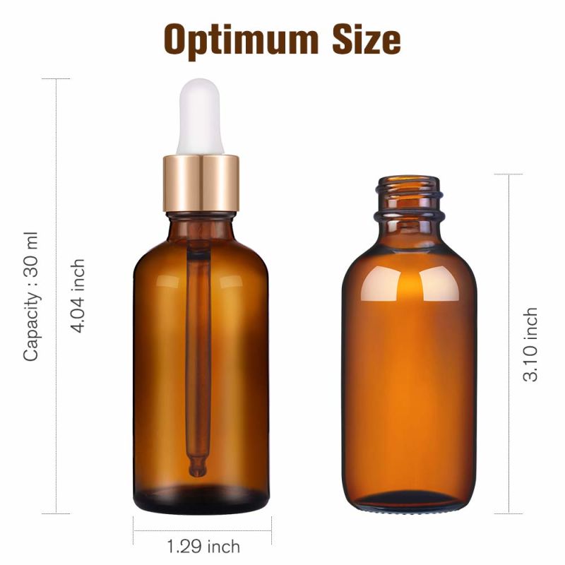 Essential Oil Bottles Customized Color and Capacity Glass Bottles