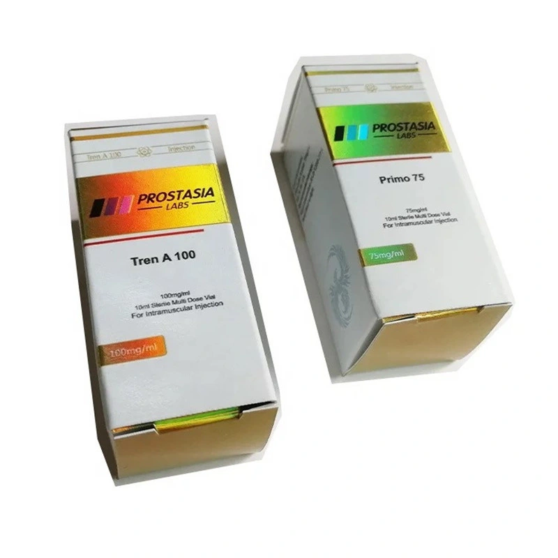 Top-Notched Quality Vial Packaging Bottle Box Holographic 10ml Vial Box