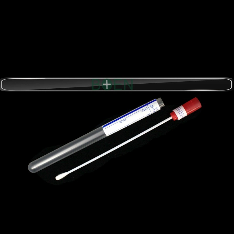 Medical Disposable Polyester Sampling Swab with Tube for Microbe Specimen Collection