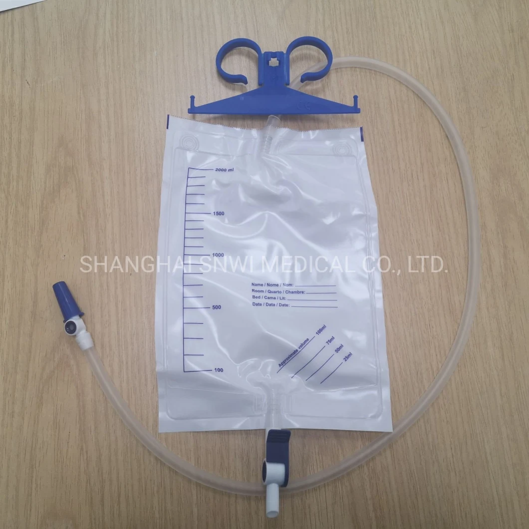 CE&ISO Certificate Disposable Medical Single Blood Bag with Needle Protector/Collection Tube/Sampling Pouch