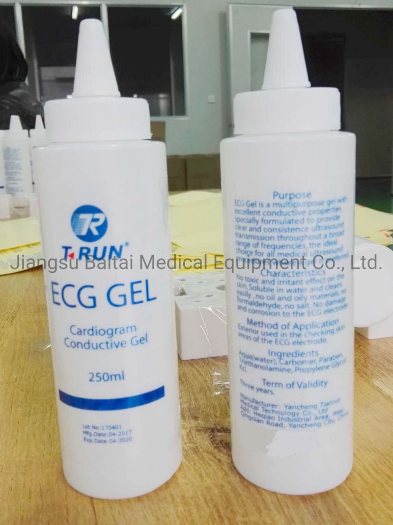 ECG Conductive Gel/Medical ECG Gel/Gel for ECG Electrode/ECG Cream Gel/Electrode Gel