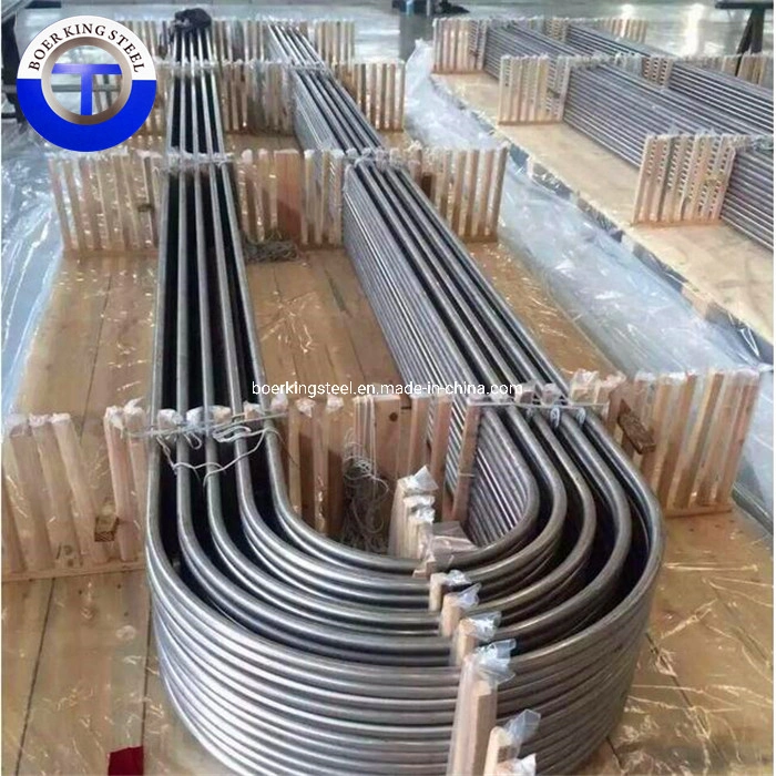 U Bend Steel Tubes ASTM/ASME SA213 T22 U-Bent Tubes for Heat Exchanger