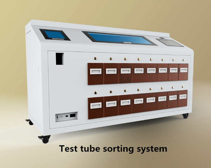 Vacuum Test Tube Labeling System for Blood Collection