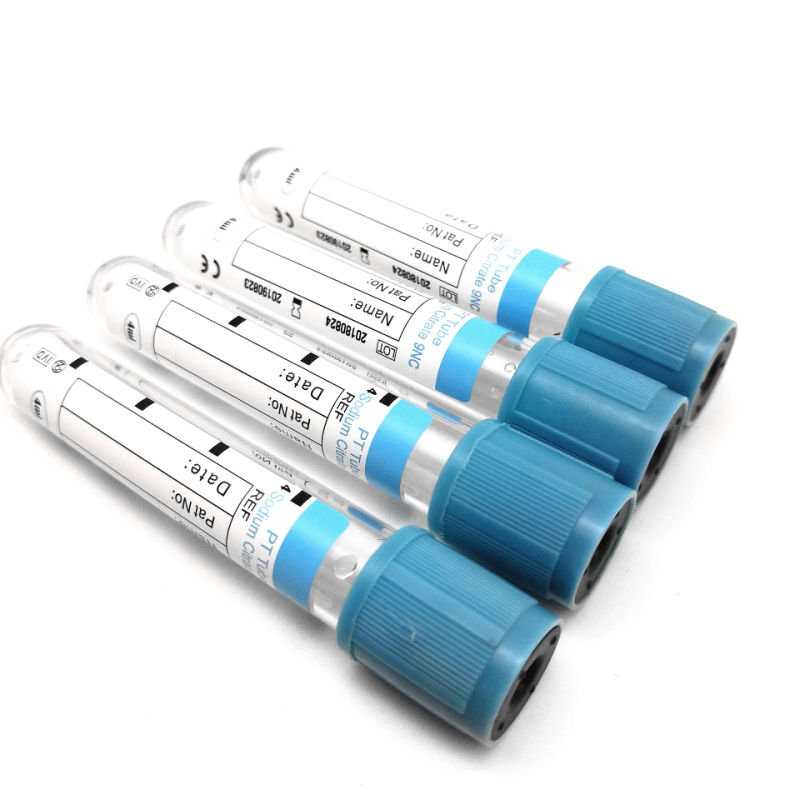 Sodium Citrate PT Glass Blue Vacuum Blood Collection Test Tube