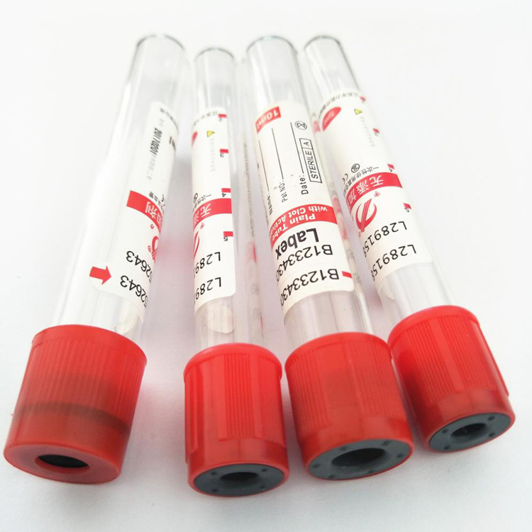 Disposable Laboratory Plastic Vacutainer Blood Collection Additives