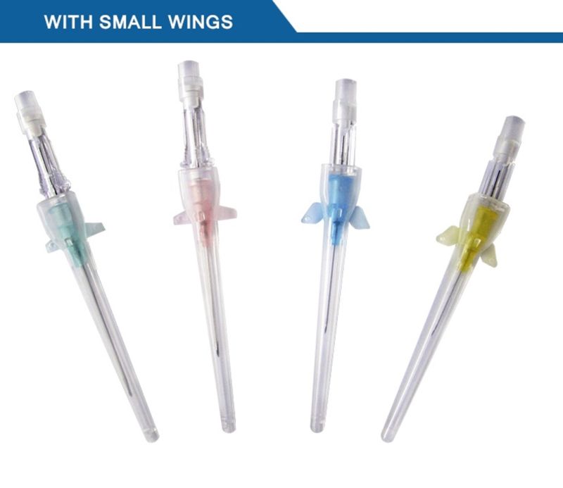 Different Types of Sterile Single Use Transparent IV Cannula Catheter Pen-Type