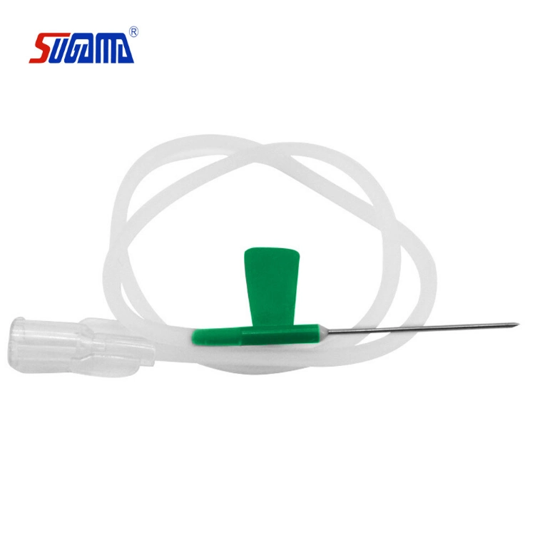 Blood Collection Needle (Butterfly type) with Soft Wings for The Convenience of Fixation