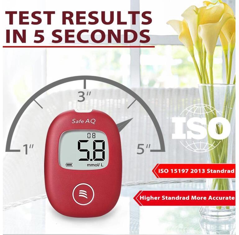 Manufacturer High Accuracy Blood Glucose Meter Blood Glucose Meter with CE ISO Approved