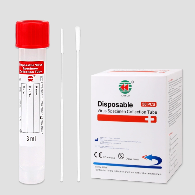 Virus Transport Medium Virus Sampling Tube Medical Collection Container Sample Collection Vtm