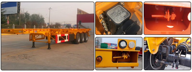 Truck Trailer, 50-80tons Utility Cargo Trailer, Tractor Trailer, Semi Trailer