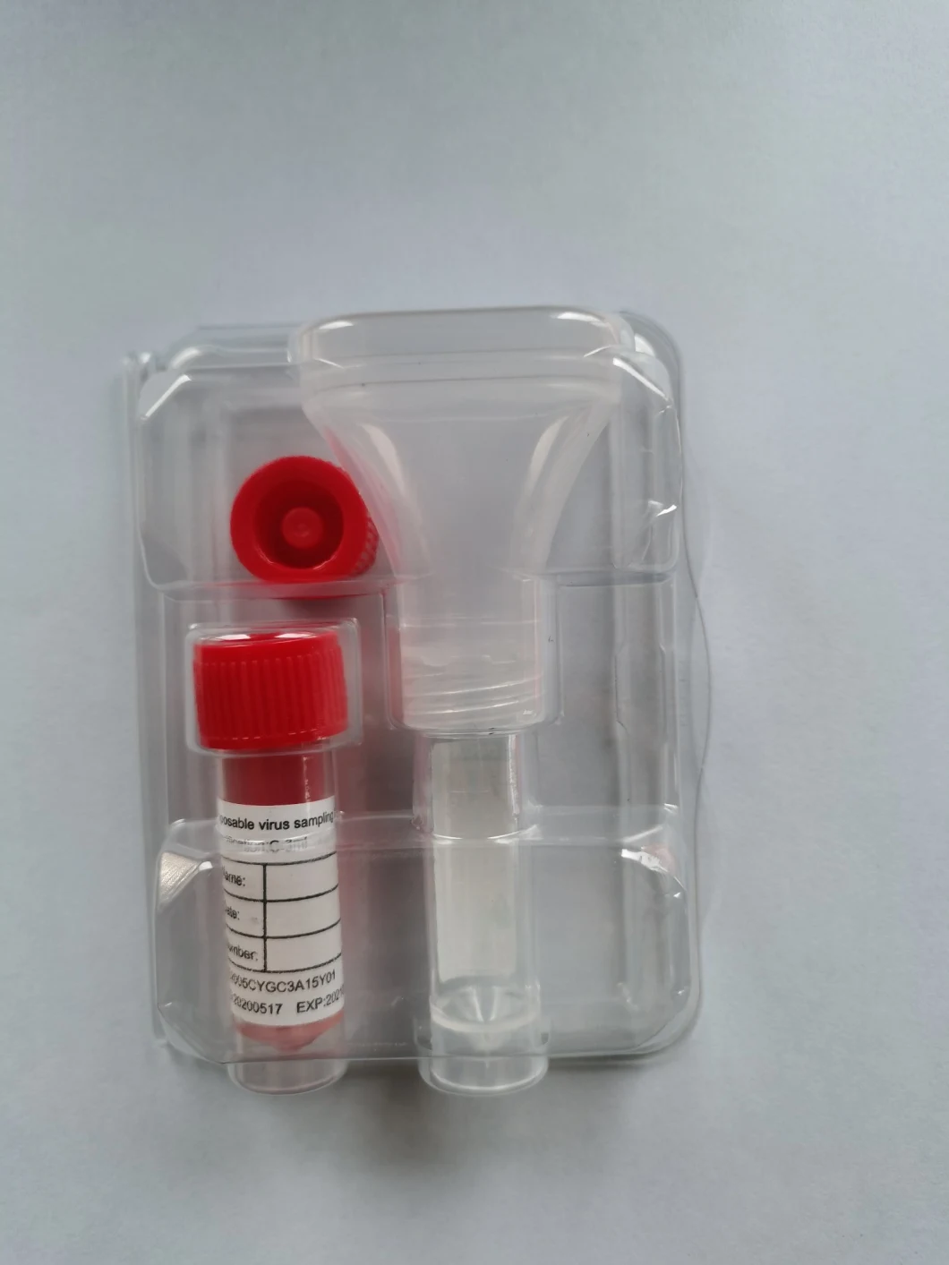 Disposable DNA/Rna Samples Saliva Collection Kit Viral Collection Tubes