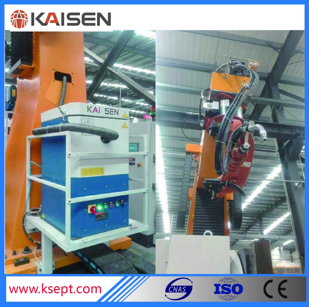 Industrial High Vacuum Fume Extractor Dust Collection System with Suction Pipe
