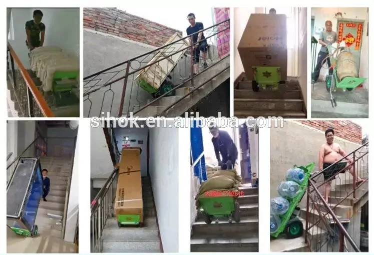 Heavy Duty Home/Moving Company Furniture Transportation Mover Two Wheels Battery Powered Manual Electric Warehouse Trolley
