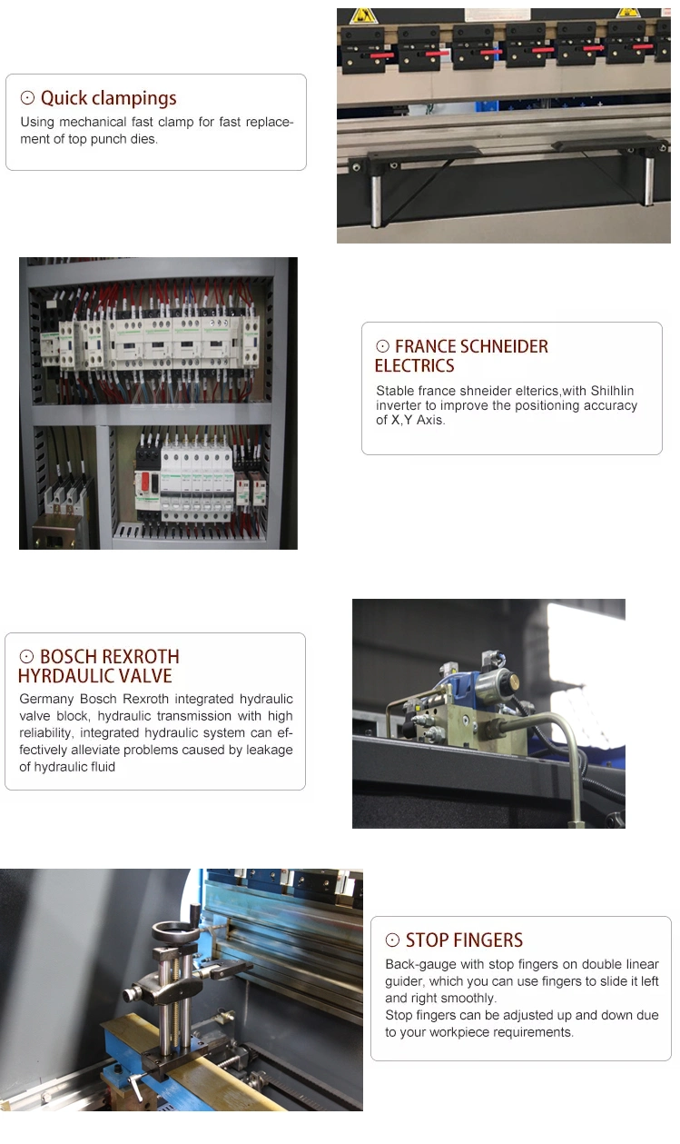 CNC Press Brake/CNC Hydraulic Press Brake/Sheet Metal Press Brake/Brake Machine