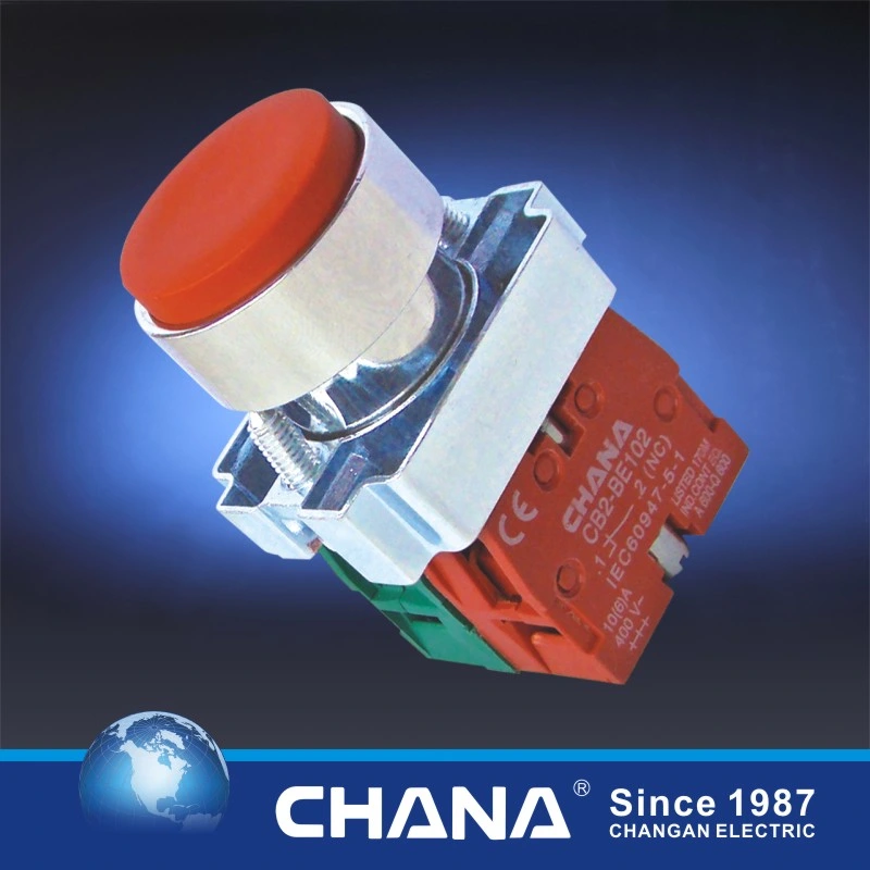 Electrical 22mm Spring Return Pushbutton Switch