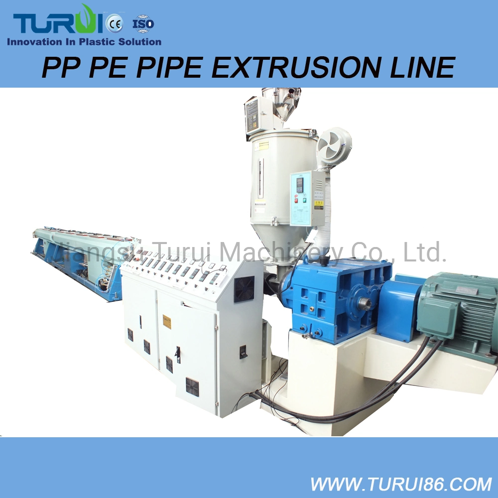 High-Speed Single-Screw Plastic Extruder with Contactors
