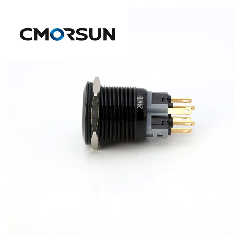16mm 15A Metal No Nc Push Button Switch Momentary LED Push Button Switch