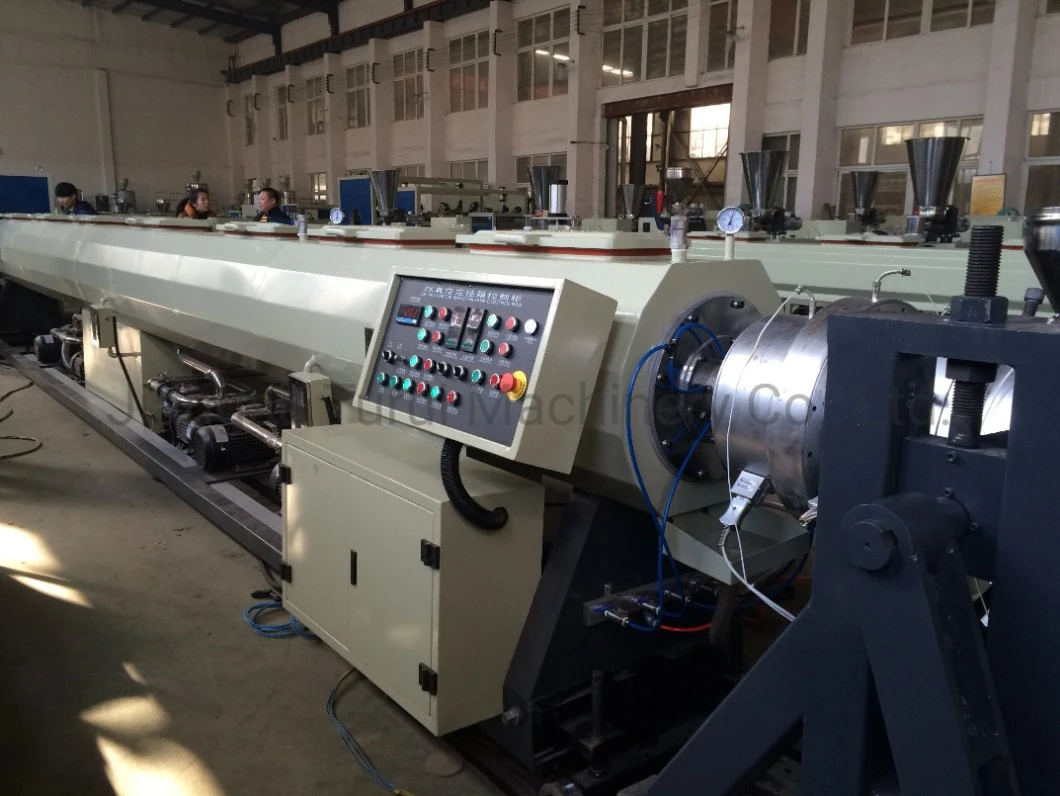 High-Speed Single-Screw Plastic Extruder with Contactors