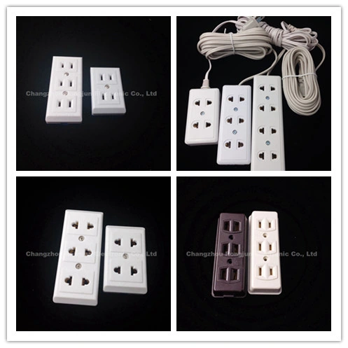 ABS or Bakeliter Material Contact Iron / Copper Electric Socket (SO-001)