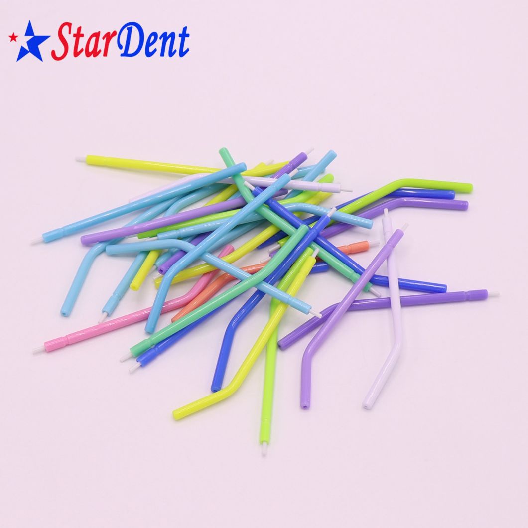 Dental Disposable Air Water Syringe Tips 3-Way Tips/Dental Composite Syringe Tips