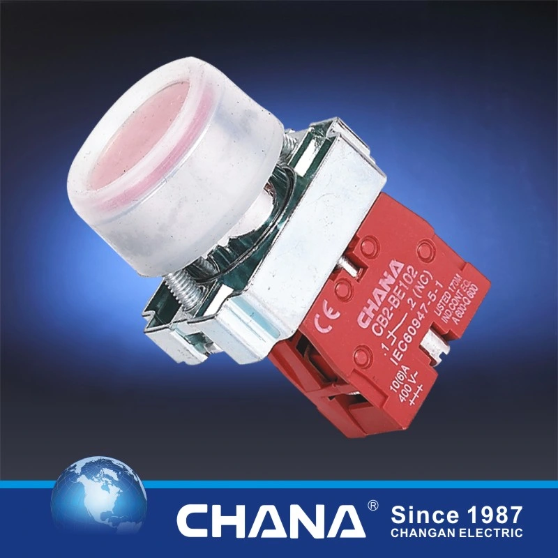 Electrical 22mm Spring Return Pushbutton Switch