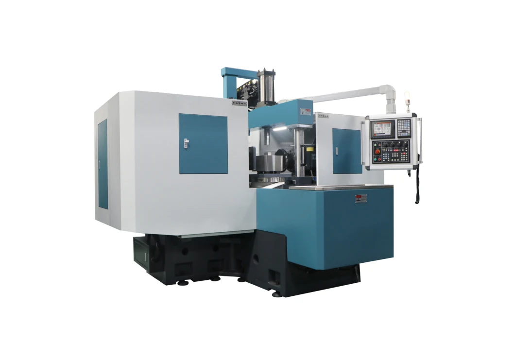 High Feed Rate CNC Double Head Face Milling Machine-Automatic CNC Double/Two Head Milling Machine