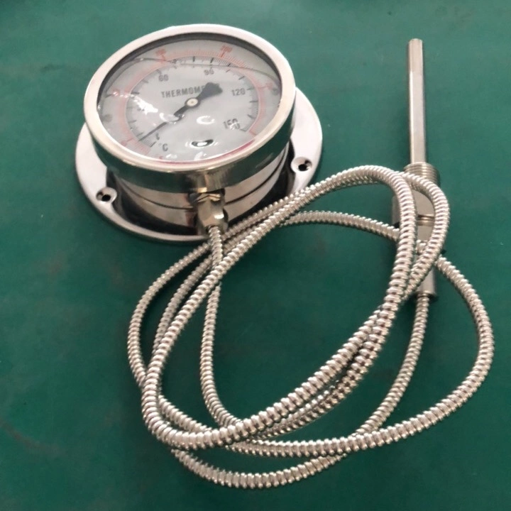 Vacuum Thermometer Gauge Bimetal 6
