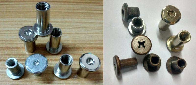 Aluminum Countersunk Head Solid Rivets and Screw Nut