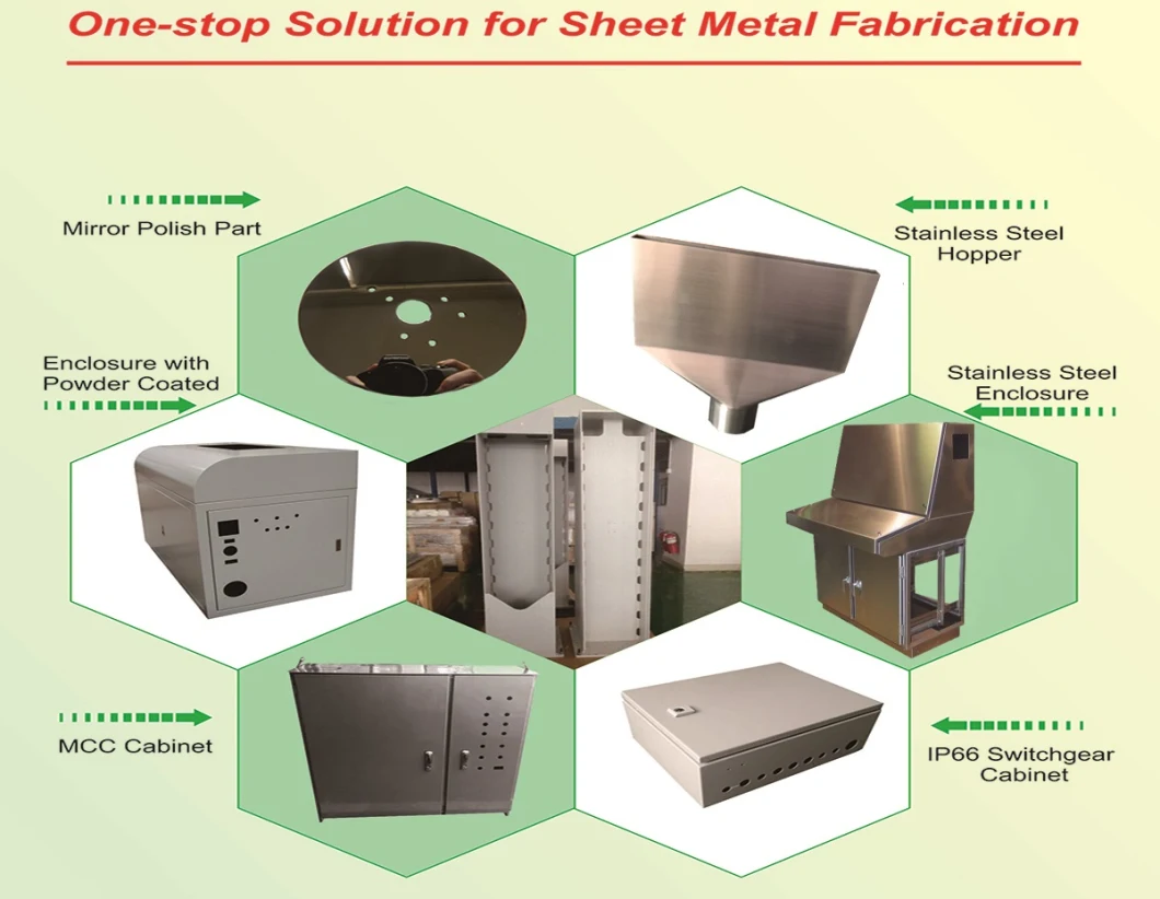 Precision Sheet Metal Fabrication Server Control Network Electrical Metal Enclosure