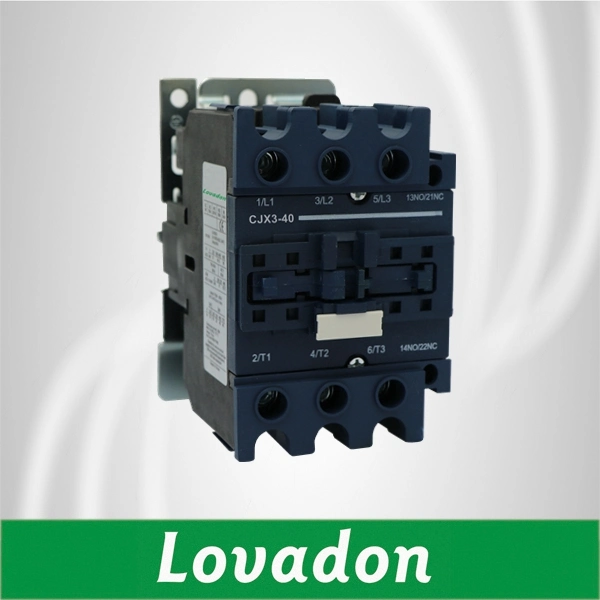 Cjx3-40 Magnetic Contactor Electrical AC Contactor