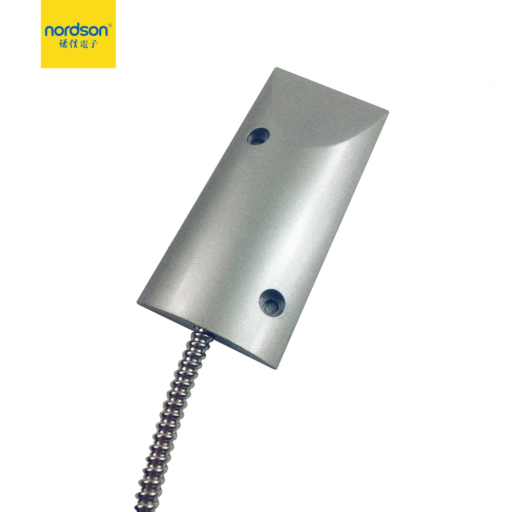 Zinc Alloy Case Wired Alarm Magnetic Contact Sensor for Garage Roll Door