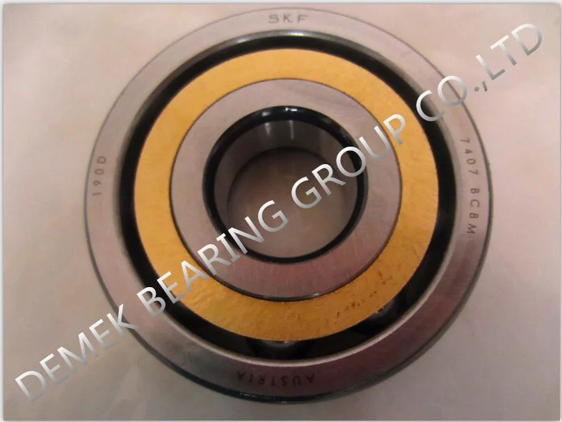 Angular Contact Ball Bearing 7407 Bcbm with Brass Cage