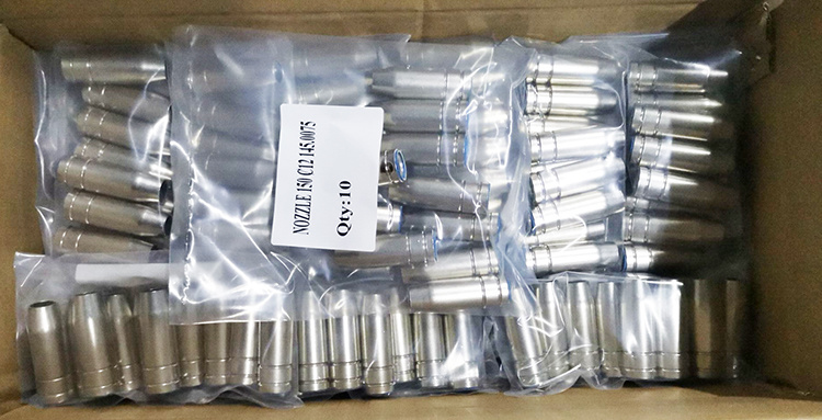 Rhk Tech Welding Consumables 15ak Spot Welding Gas Nozzle for Binzel MIG Mag Torch