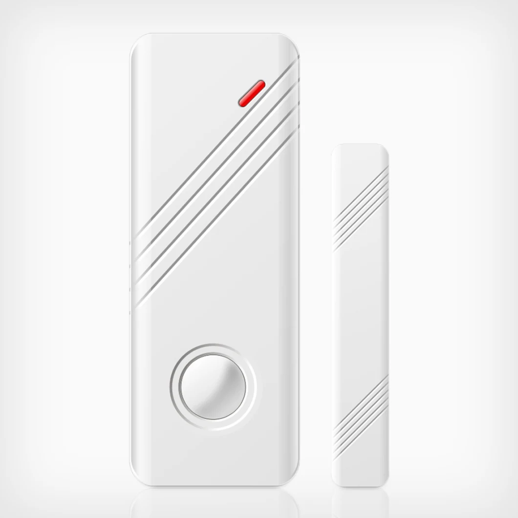Wireless Alarm Door /Window Contact Detector with Emergency Sos Button Function