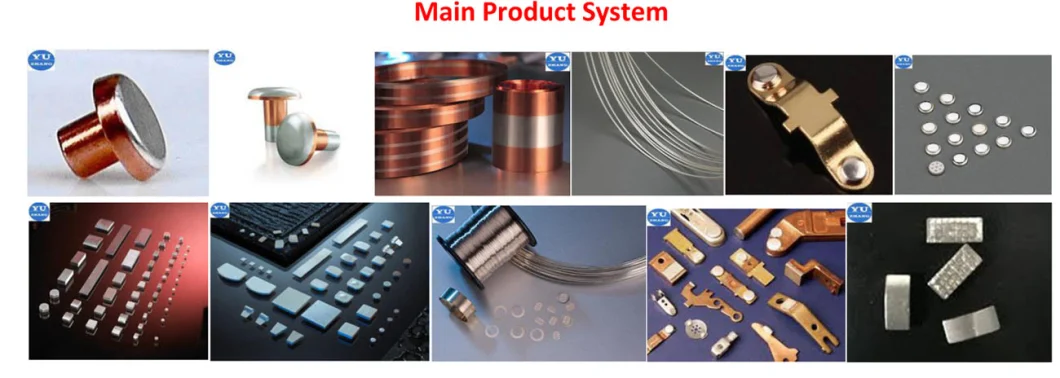 Silver Nickel Bimetal Contacts for Relays