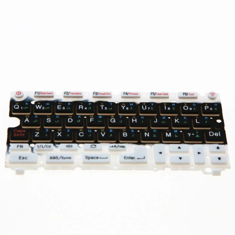 ISO9001 Factory Customized High Quality Food Grade Conductive Silicone Buttons on-off Keyboard Buttons