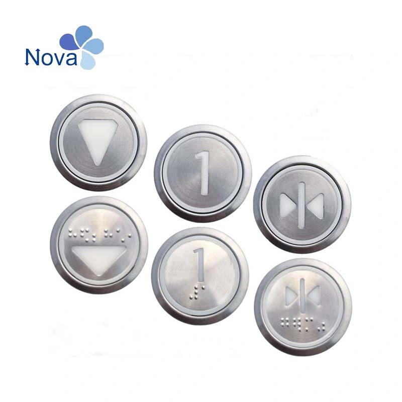 Electric Parts Lift Round Shape Push Touch Button for Elevator