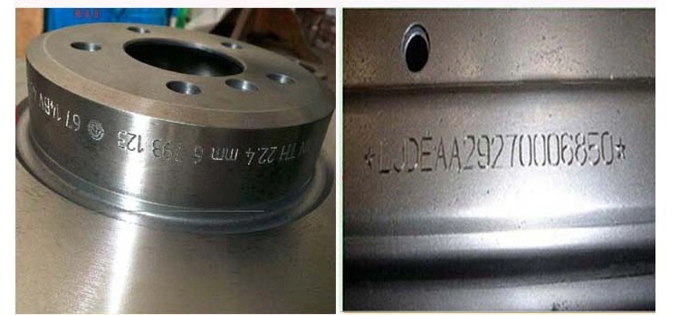 40*160 mm Frame Number Marking Machine Metal Cutting Plotter Plate Beam Number Coder