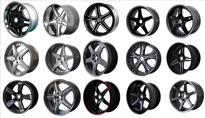 15 17 18inch 5*114.3 5*112 5*120 Car Alloy Wheel with Rivet