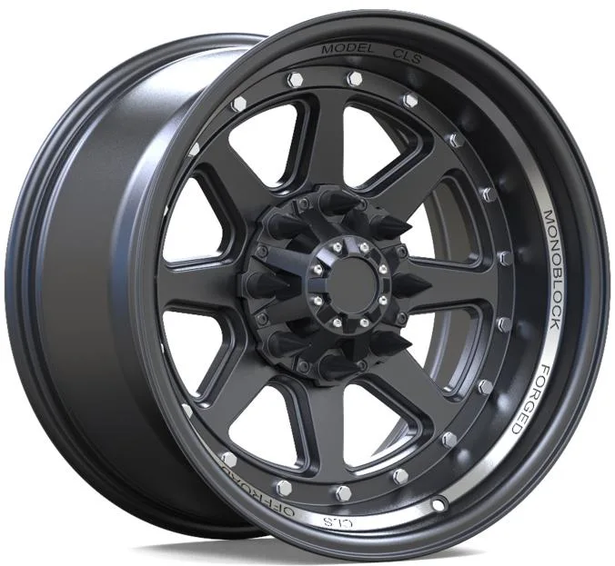 Monoblock Forged, Cls off Road, Deep Lip with Rivet, Vossein Replica Alloy Wheel