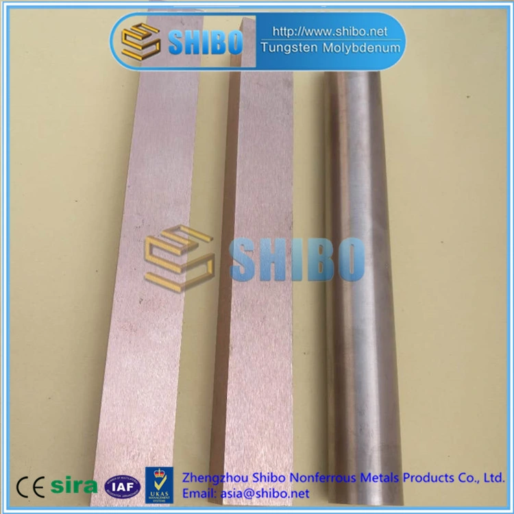 Experienced Manufacturer Tungsten Copper Bar, Cuw Bar with Custom-Size
